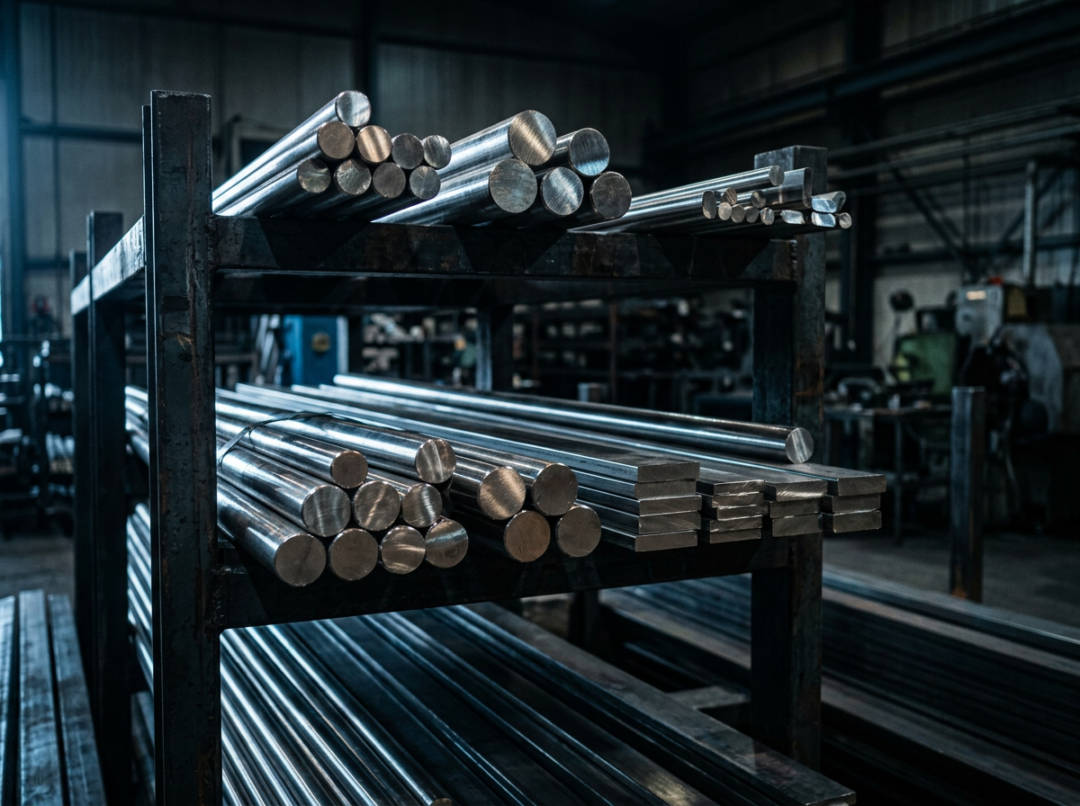 Stainless steel and alloy round bars and flat bars